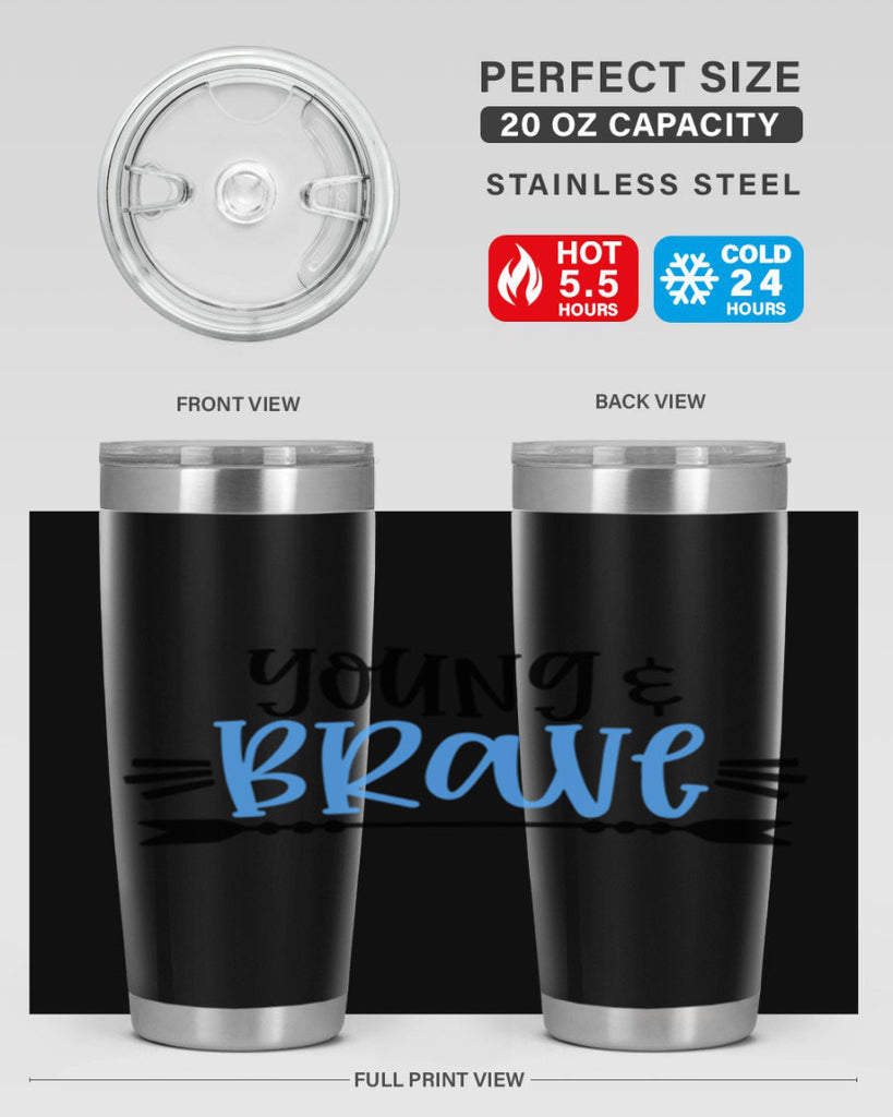 Young Brave Style 11#- baby- tumbler