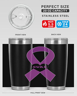 alzheimers awareness style 111#- alzheimers- Tumbler