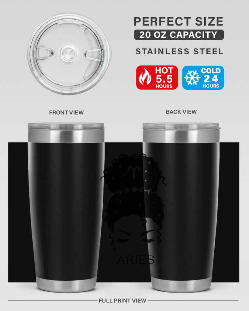 aries 132#- zodiac- Tumbler