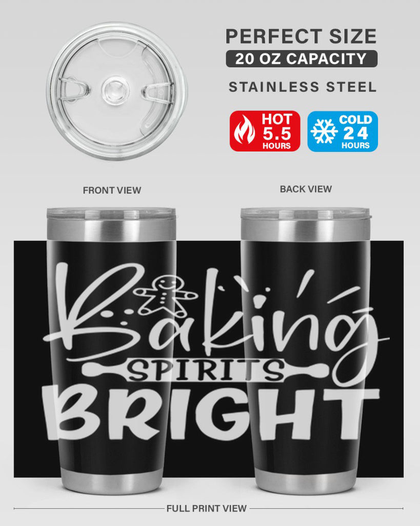 baking spirits bright 53#- kitchen- Tumbler