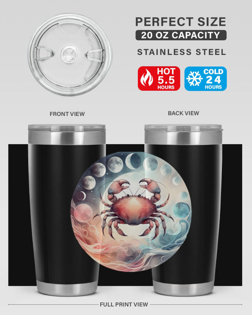 cancer 167#- zodiac- Tumbler