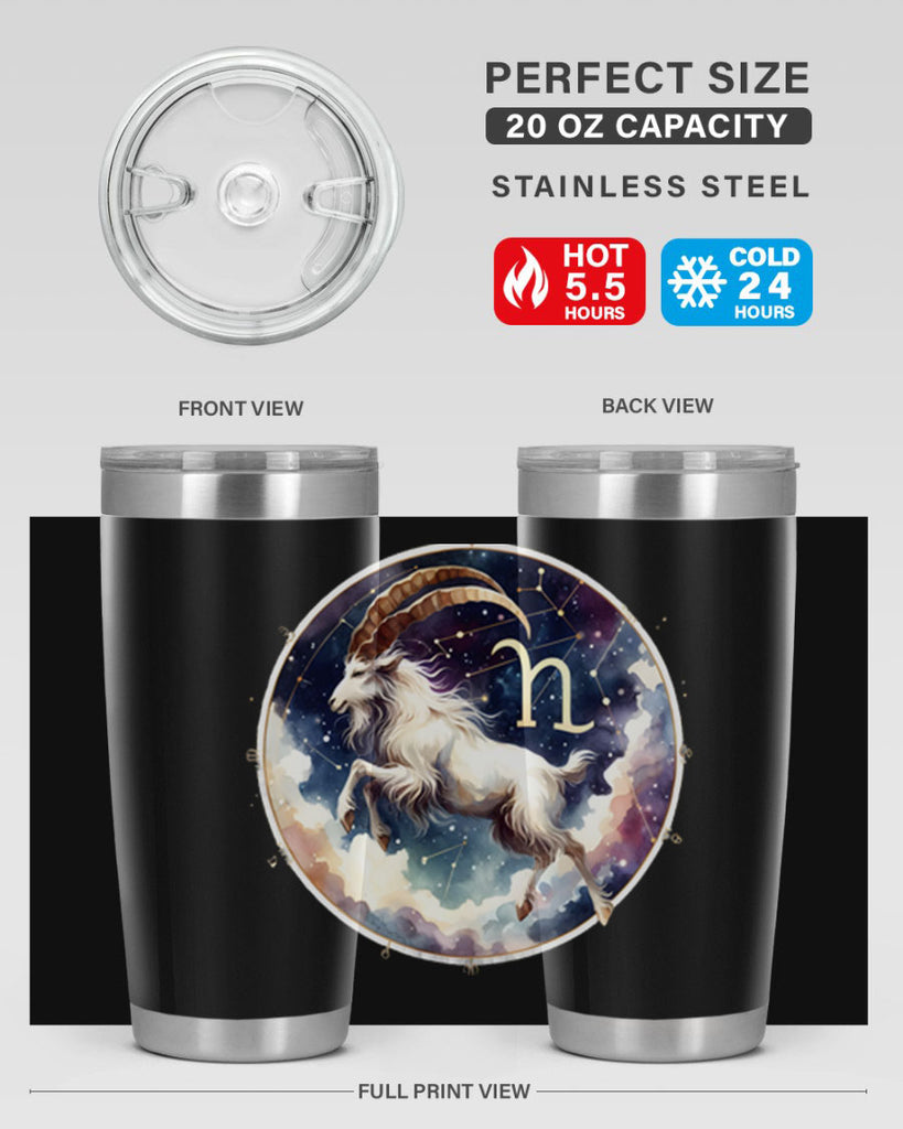 capricorn 211#- zodiac- Tumbler