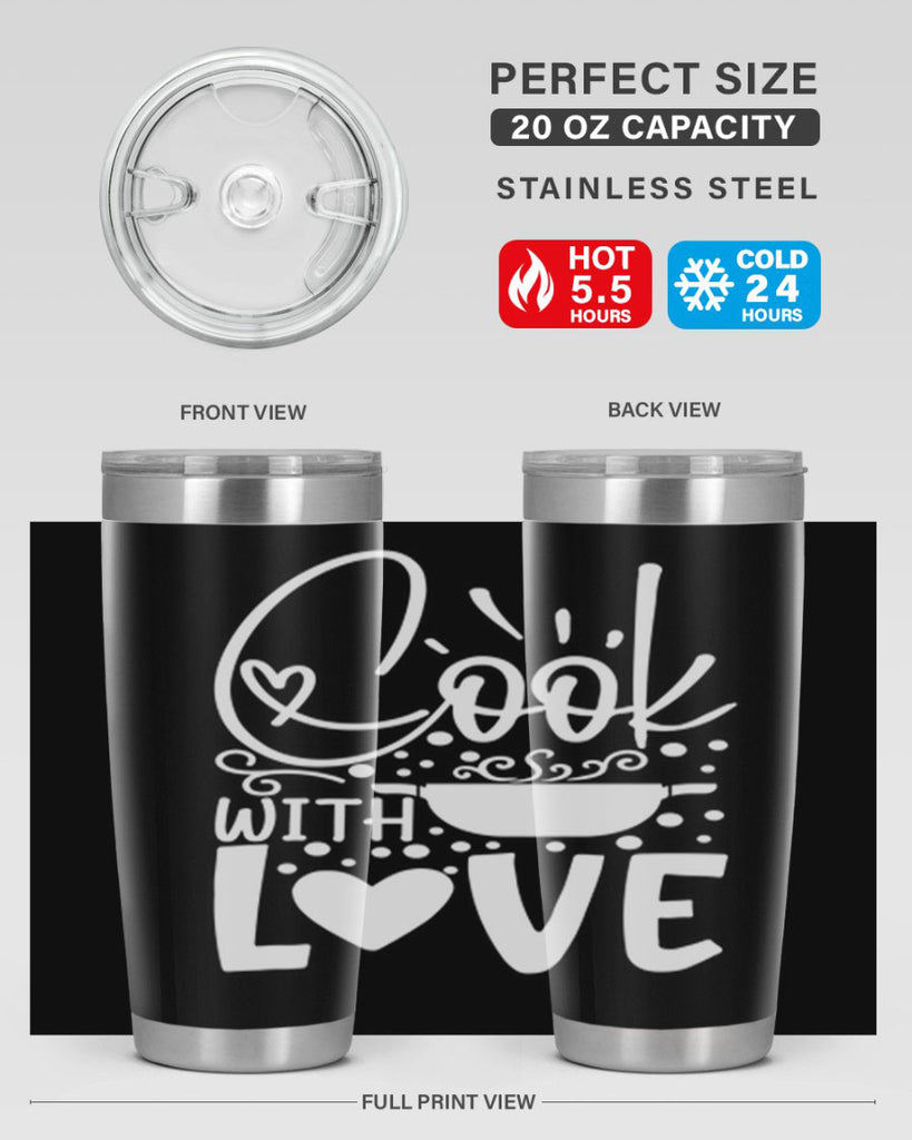 cook with love 44#- kitchen- Tumbler