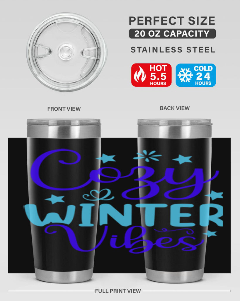 cozy winter vibes 66#- winter- Tumbler