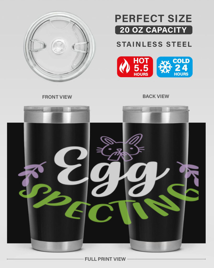 egg spectingggg 85#- easter- Tumbler