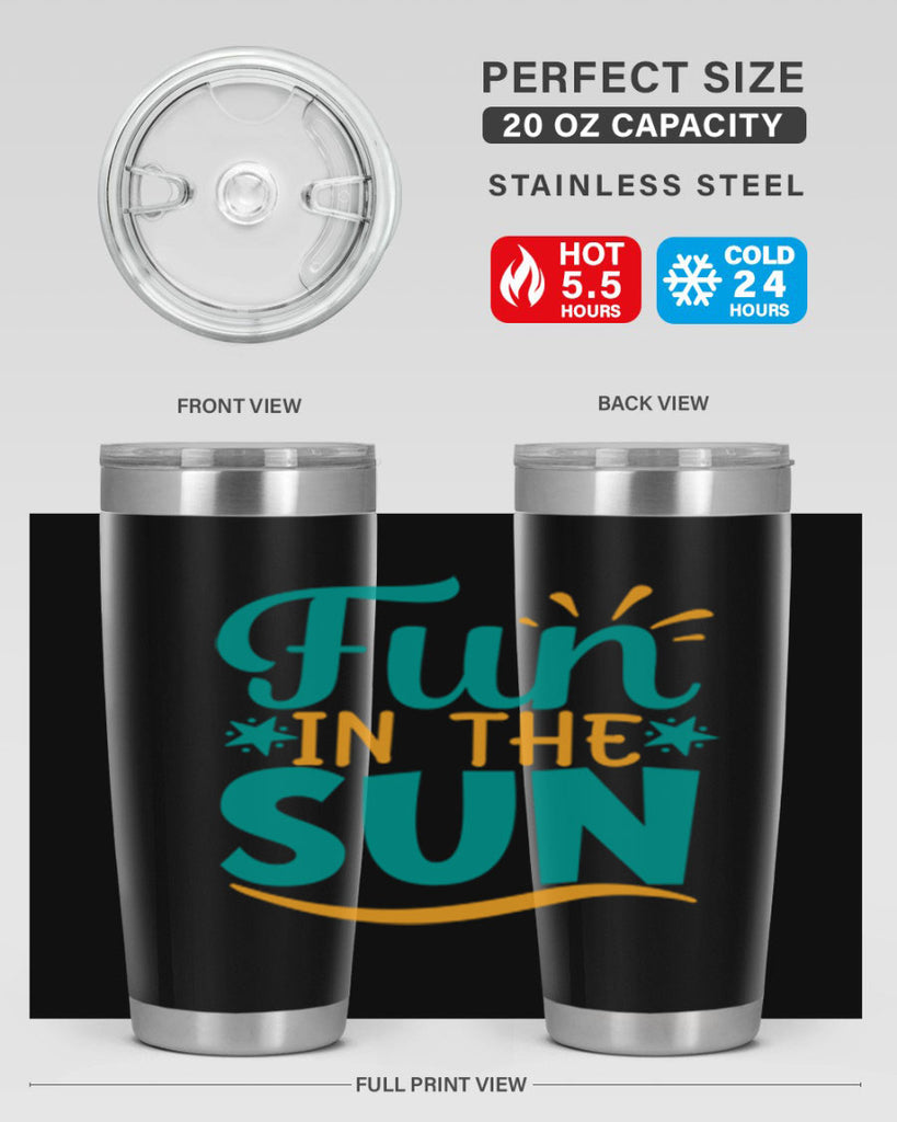 fun in the sun Style 103#- summer- Tumbler