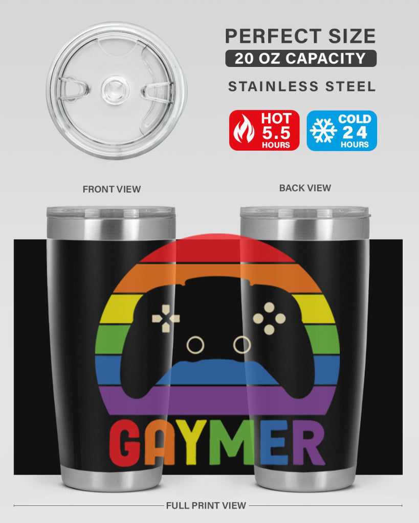 gaymer lgbt gamer rainbow flag lgbt 135#- lgbt- Tumbler