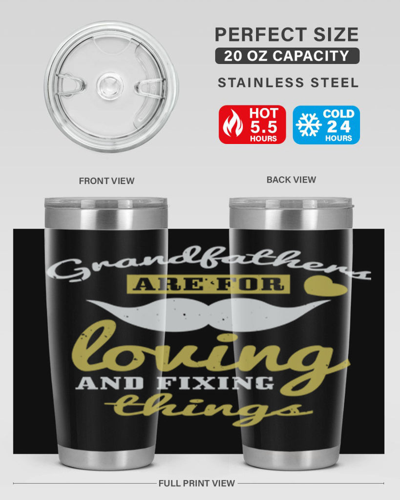 grandfathers are for 221#- fathers day- Tumbler