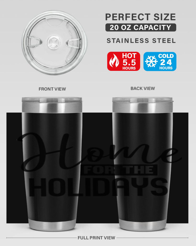 home for the holidays 194#- winter- Tumbler