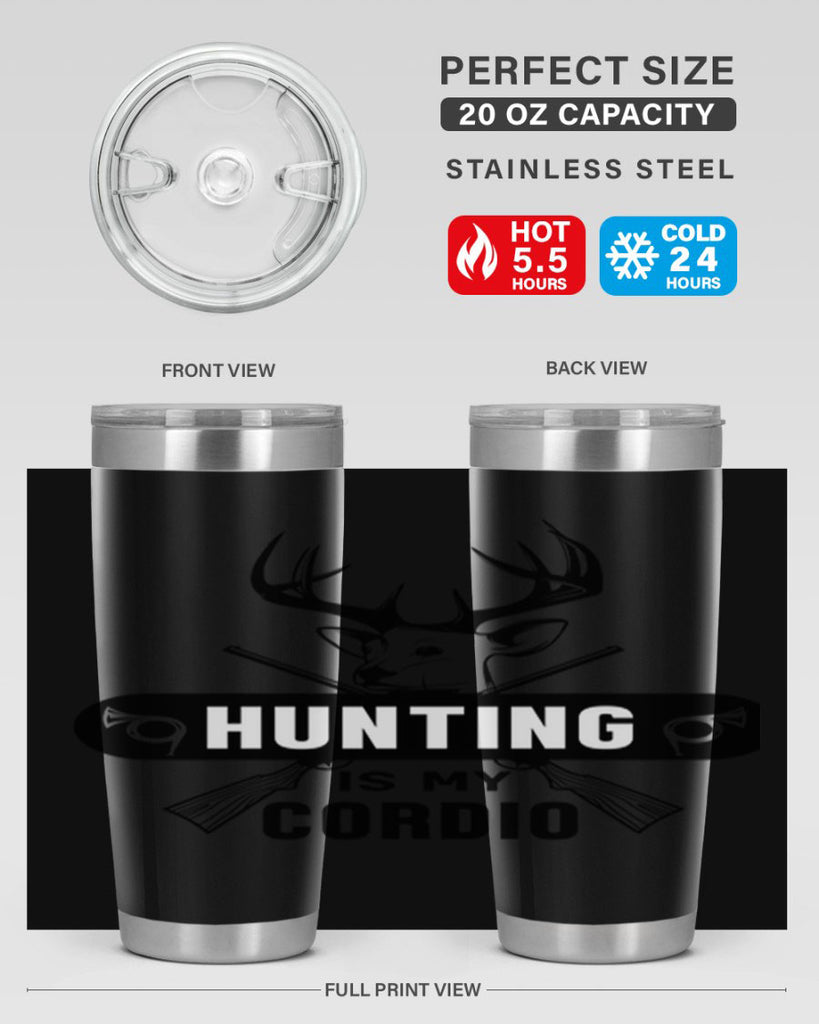 hunting is my 24#- hunting- Tumbler