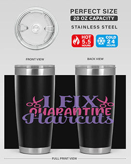 i fix quarantine haircuts Style 51#- corona virus- Tumbler