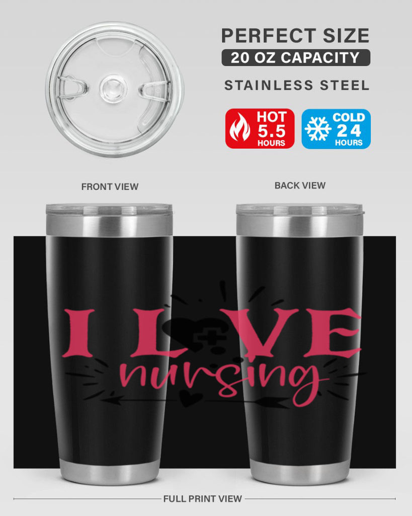 i love nursing Style Style 174#- nurse- tumbler
