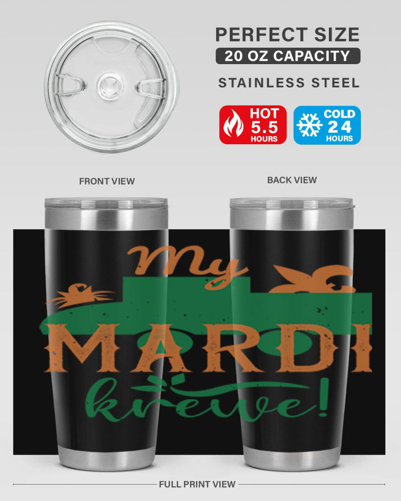 my mardi krewe 43#- mardi gras- Tumbler