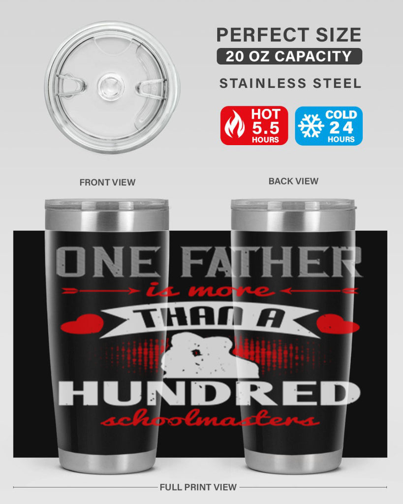 one father is more than 174#- fathers day- Tumbler