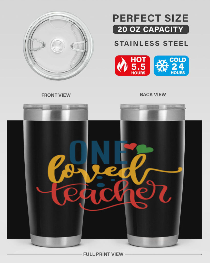 one loved teacher Style 165#- teacher- tumbler