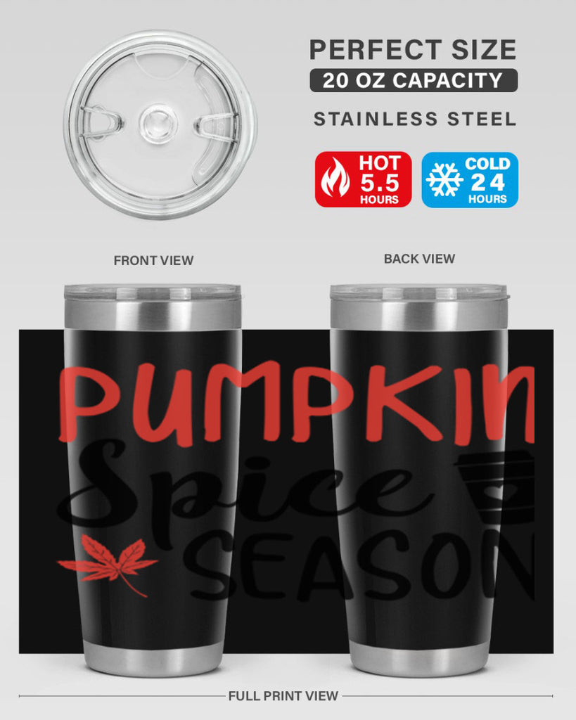 pumpkin spice Season 559#- fall- Tumbler