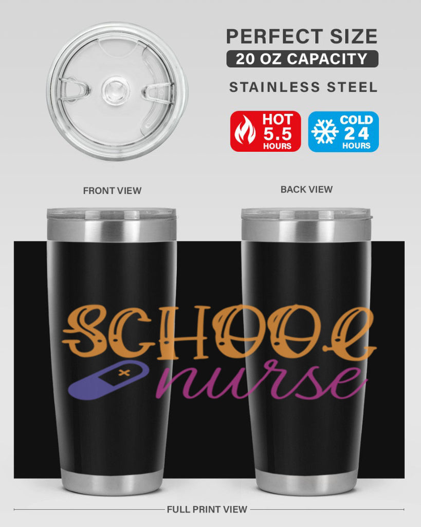 school nurse Style Style 48#- nurse- tumbler