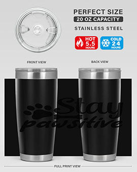 stay paw sitive Style 61#- dog- Tumbler