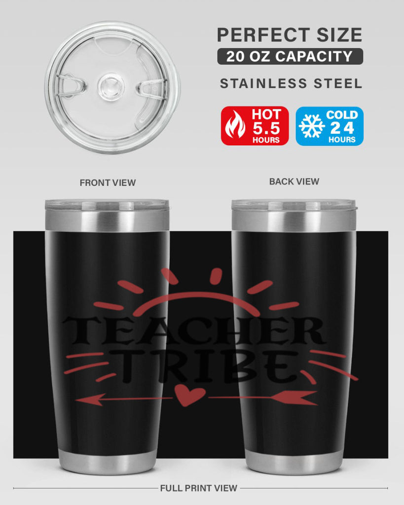 teacher tribe Style 138#- teacher- tumbler