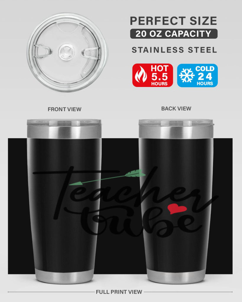 teacher tribe Style 139#- teacher- tumbler