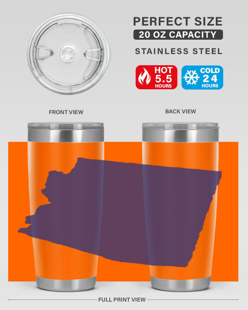 Arizona 48#- stateflags- Tumbler