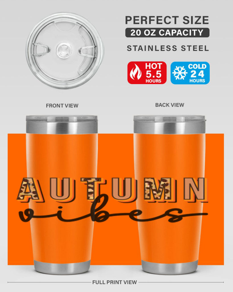 Autumn Vibes 37#- fall- Tumbler