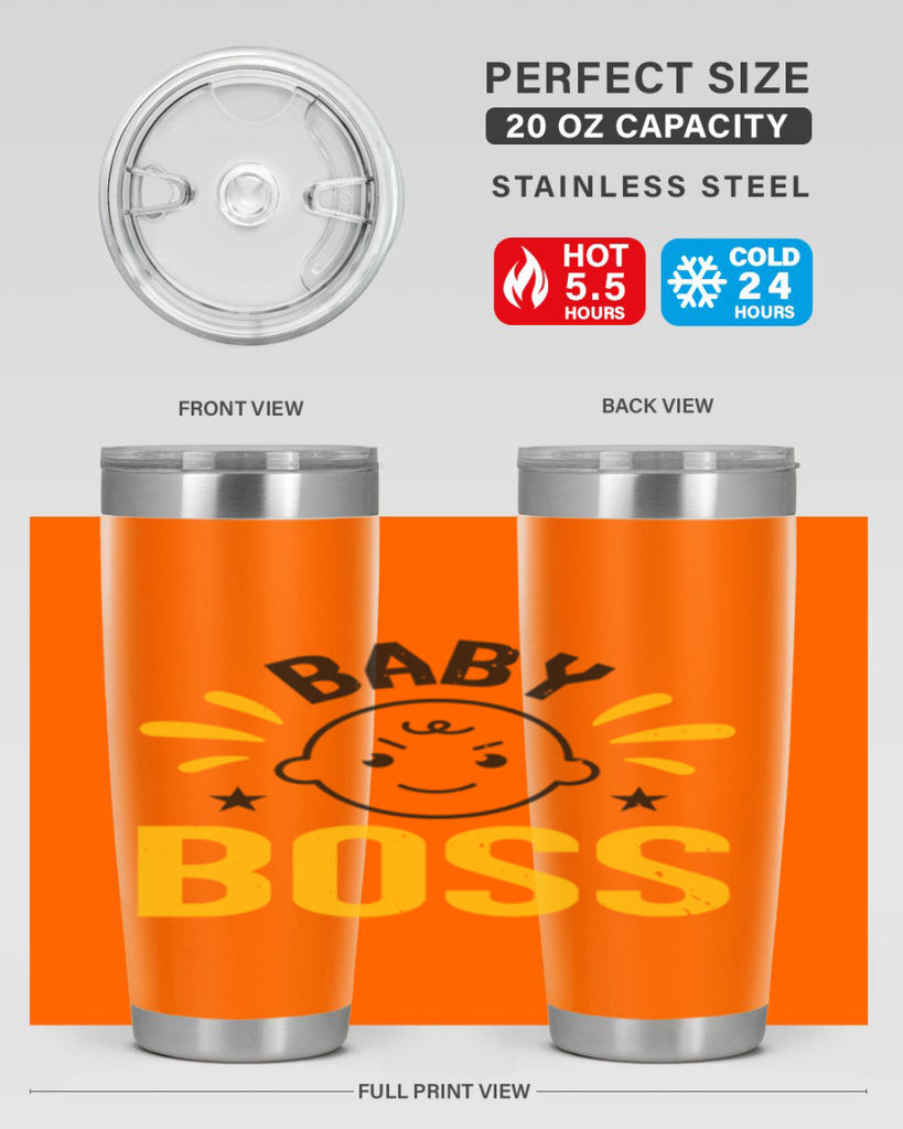 Baby Boss Style 6#- baby shower- tumbler