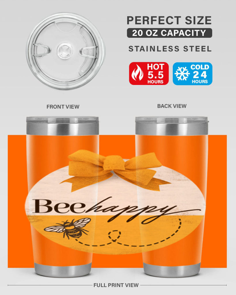 Bee Happy Mockup27#- spring- Tumbler
