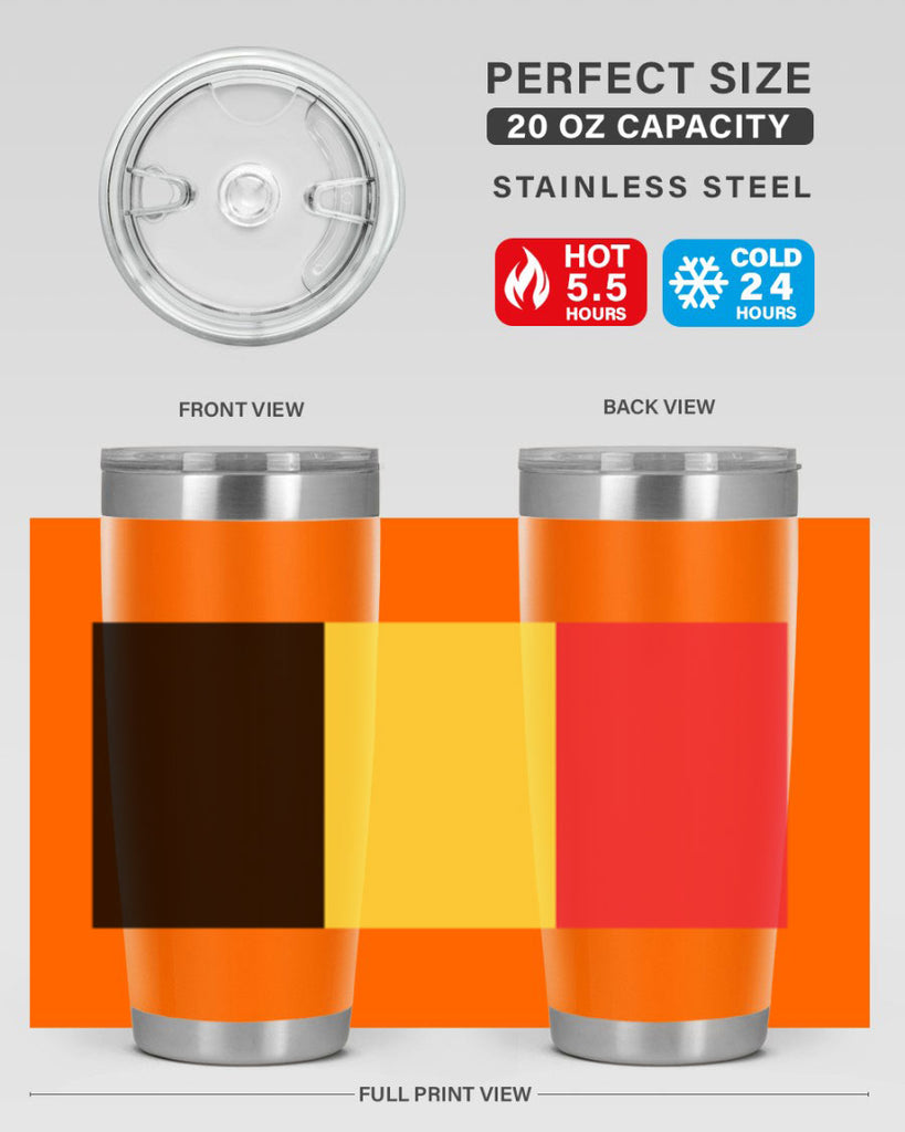 Belgium 181#- world flags- Tumbler