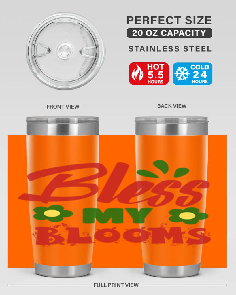 Bless My Blooms 61#- spring- Tumbler