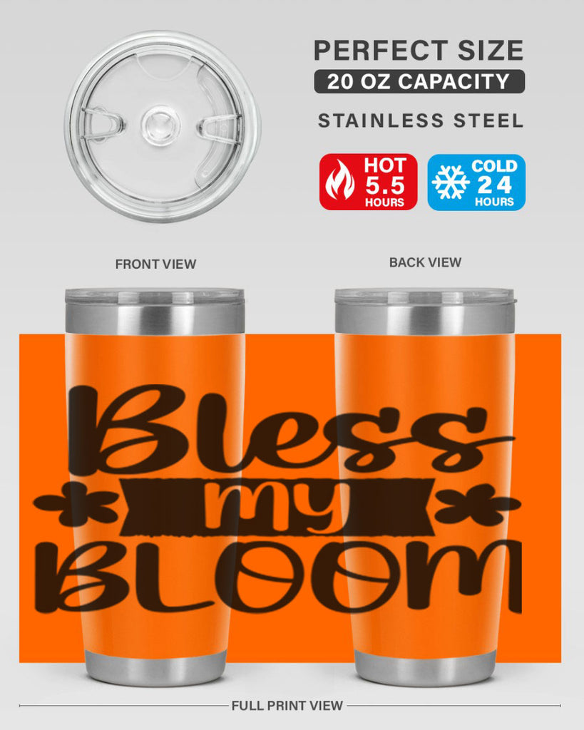 Bless my bloom  design 60#- spring- Tumbler