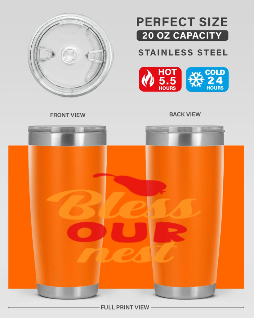 Bless our nest 53#- spring- Tumbler
