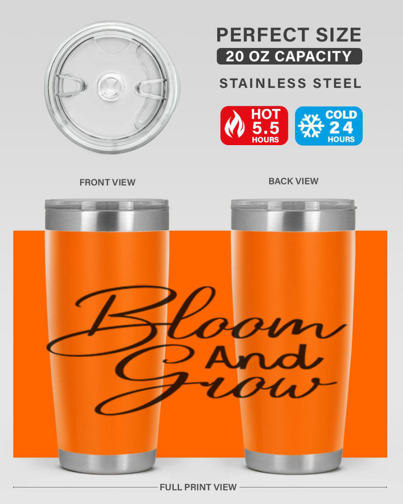 Bloom and grow  83#- spring- Tumbler