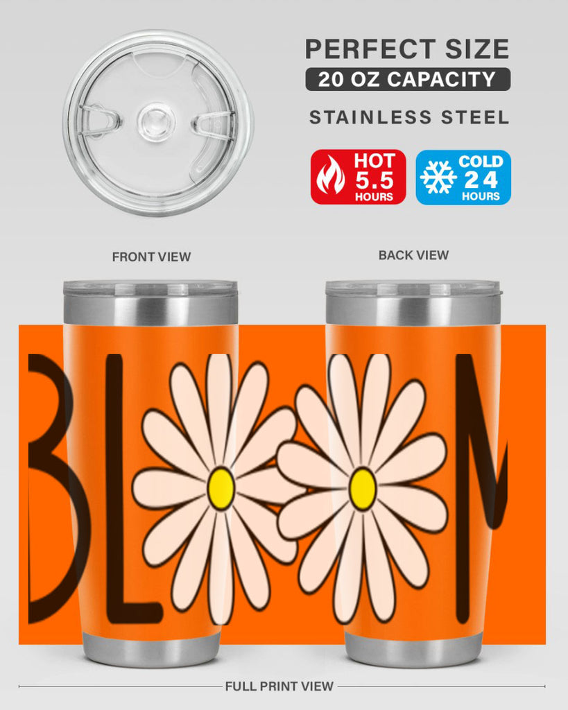 Bloom flowers72#- spring- Tumbler