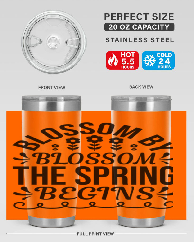Blossom by blossom the spring 93#- spring- Tumbler