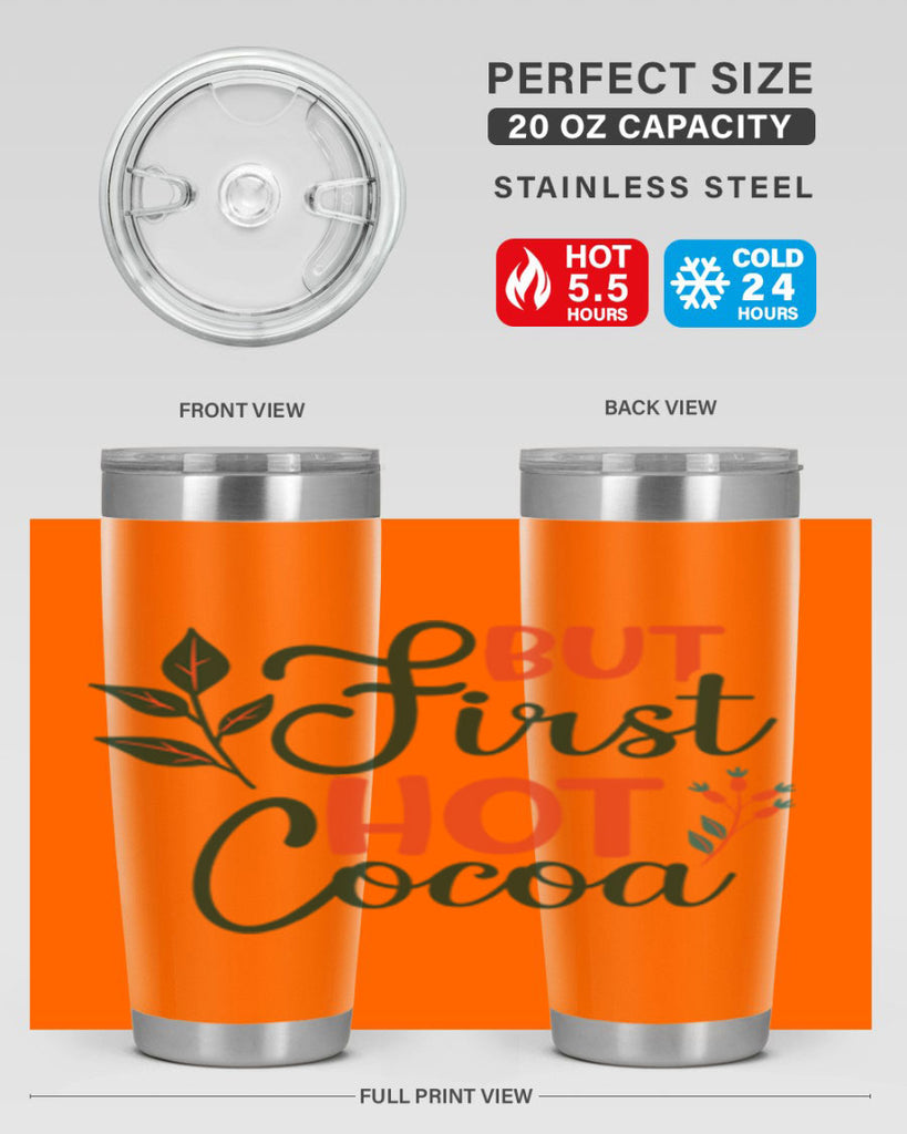 But First Hot Cocoa 34#- winter- Tumbler