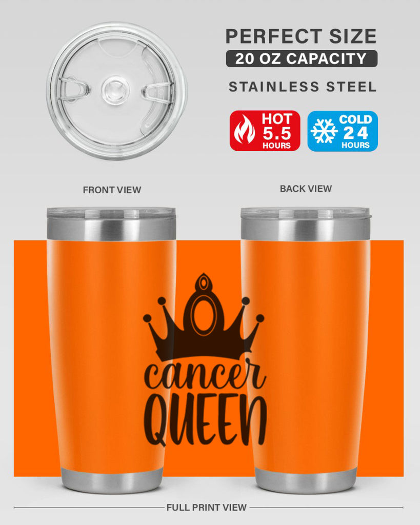 Cancer queen 160#- zodiac- Tumbler
