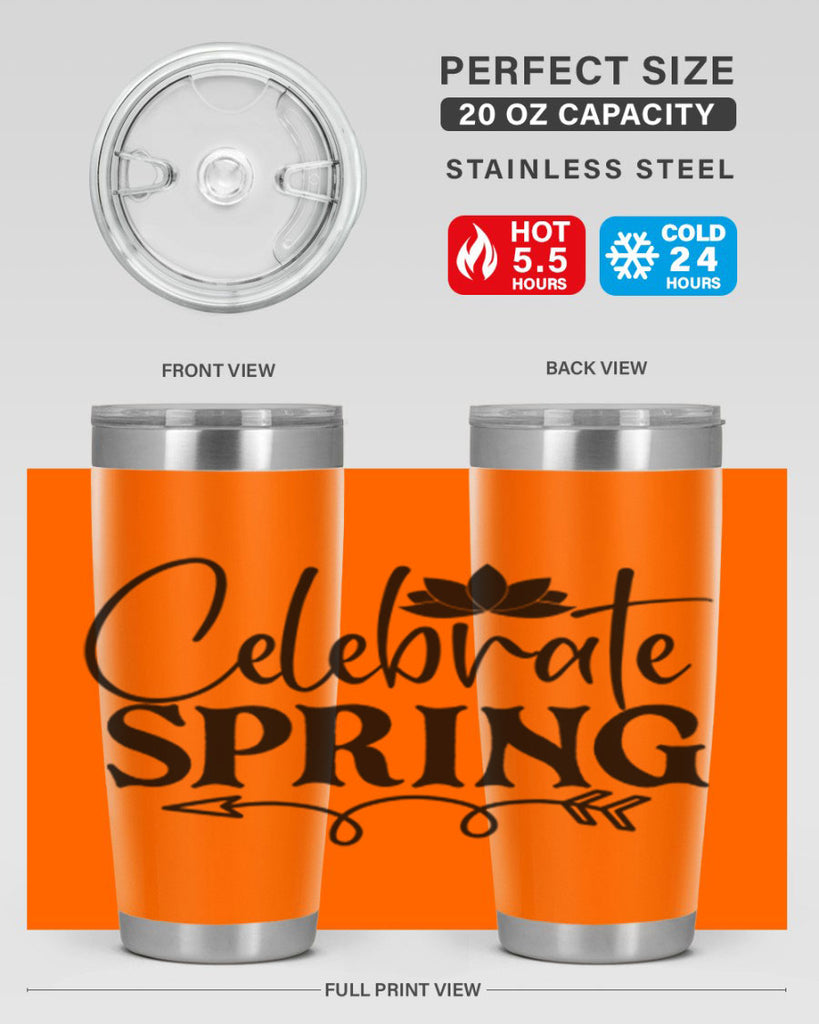 Celebrate spring 2#- spring- Tumbler