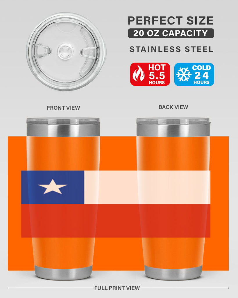 Chile 163#- world flags- Tumbler