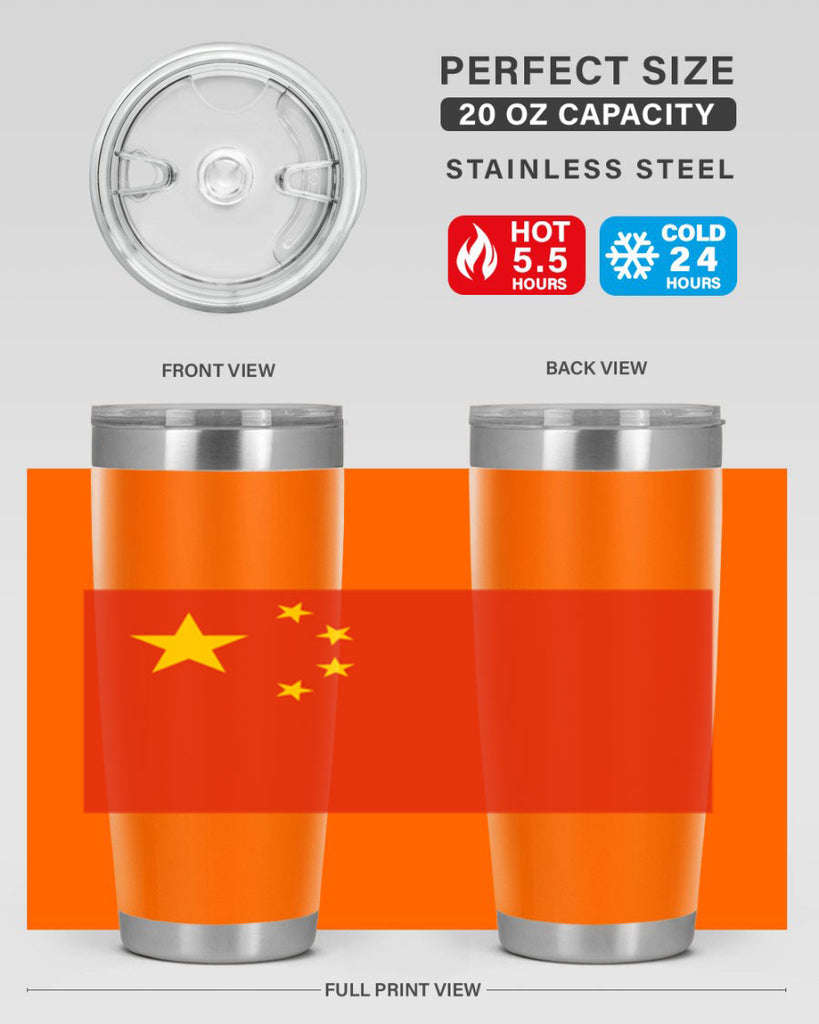 China 162#- world flags- Tumbler