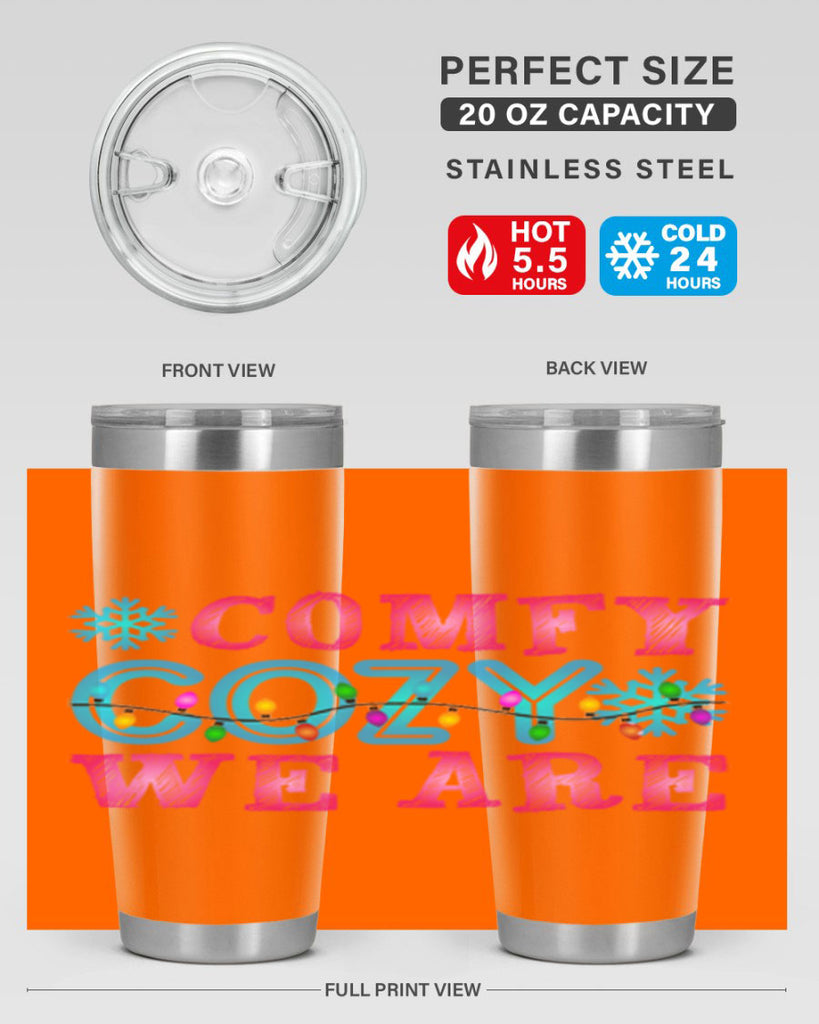 Comfy Cozy We Are Winter 59#- winter- Tumbler