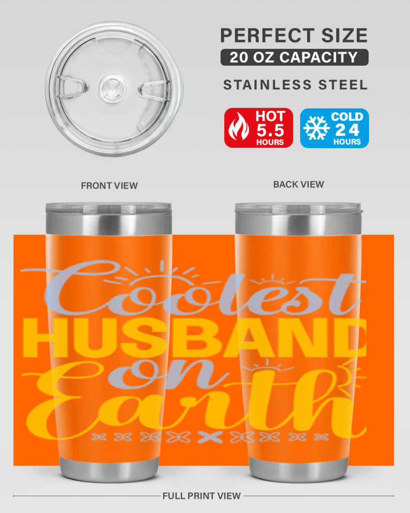 Coolest husband on earth61#- winter- Tumbler