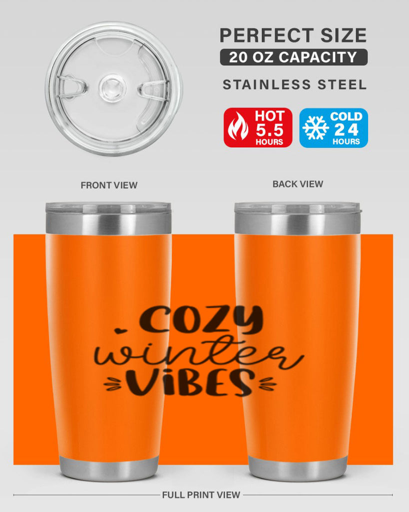 Cozy Winter Vibes 69#- winter- Tumbler