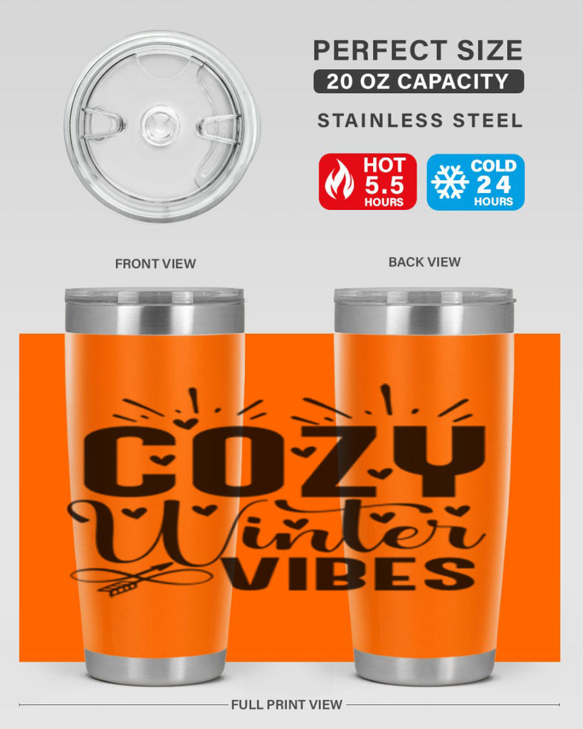 Cozy Winter Vibes 70#- winter- Tumbler