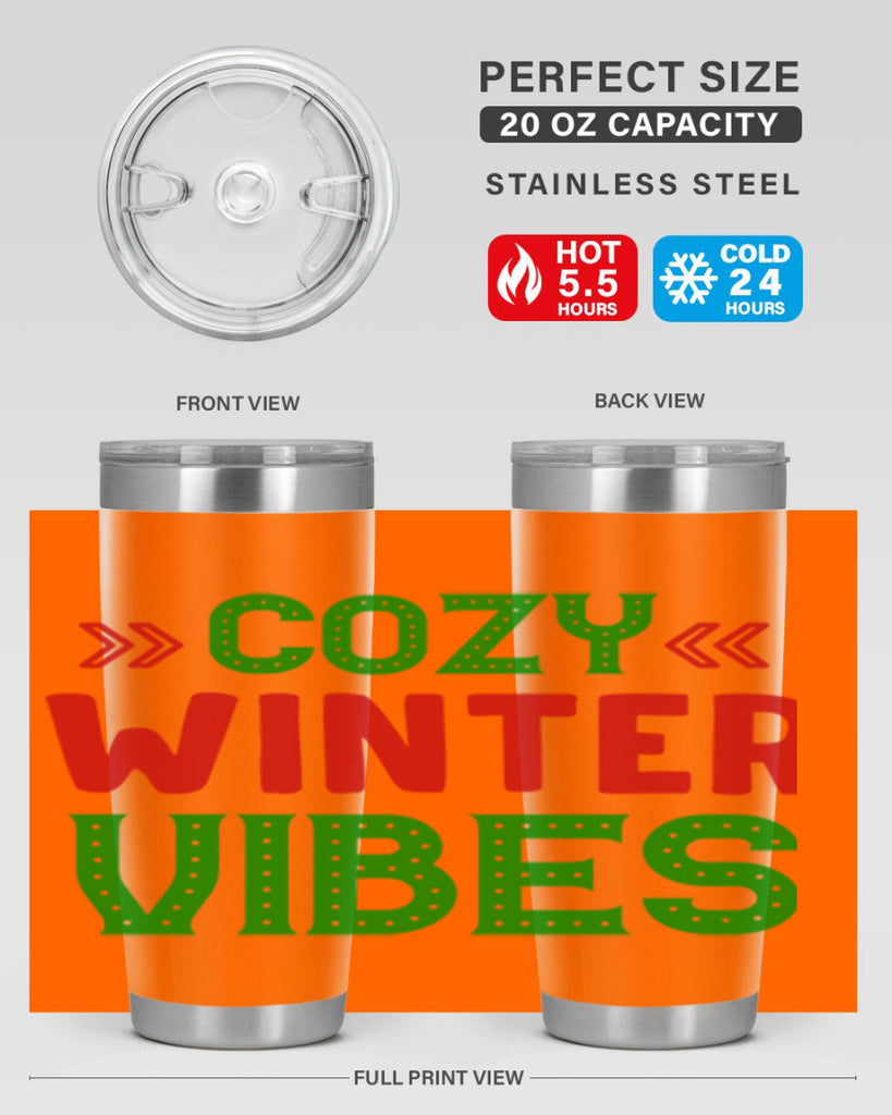 Cozy Winter Vibes 72#- winter- Tumbler
