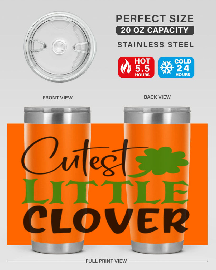 Cutest Little Clover Style 159#- St Patricks Day- Tumbler