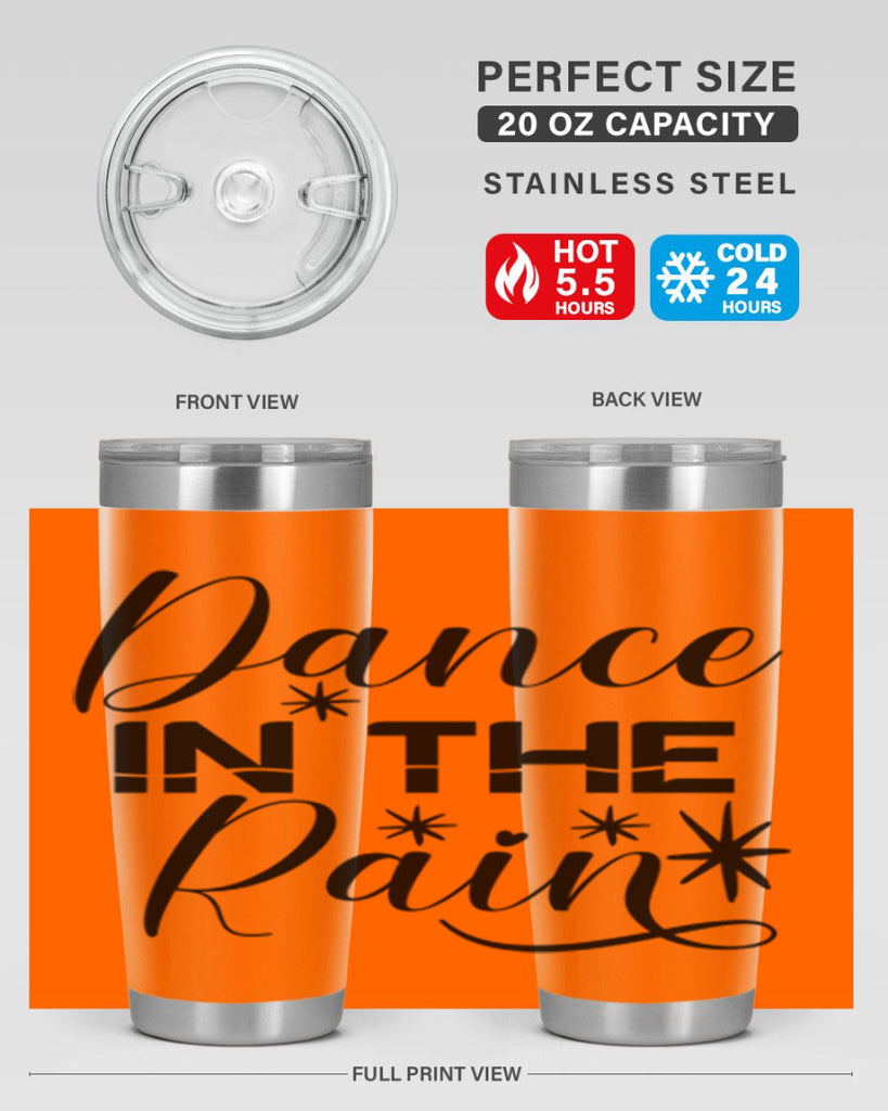 Dance In The Rain 116#- spring- Tumbler