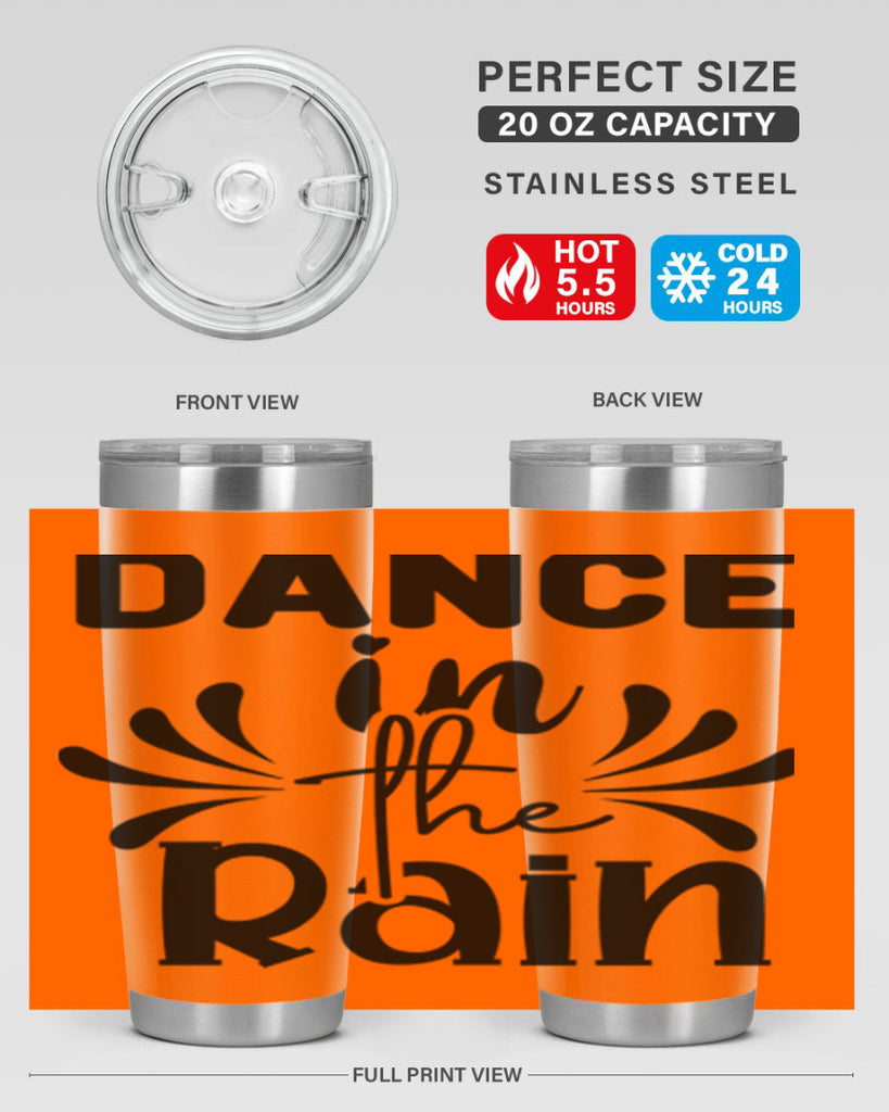 Dance in the Rain 118#- spring- Tumbler