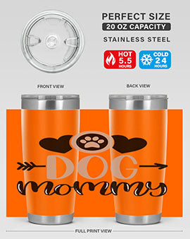 Dog Mommy Style 25#- dog- Tumbler