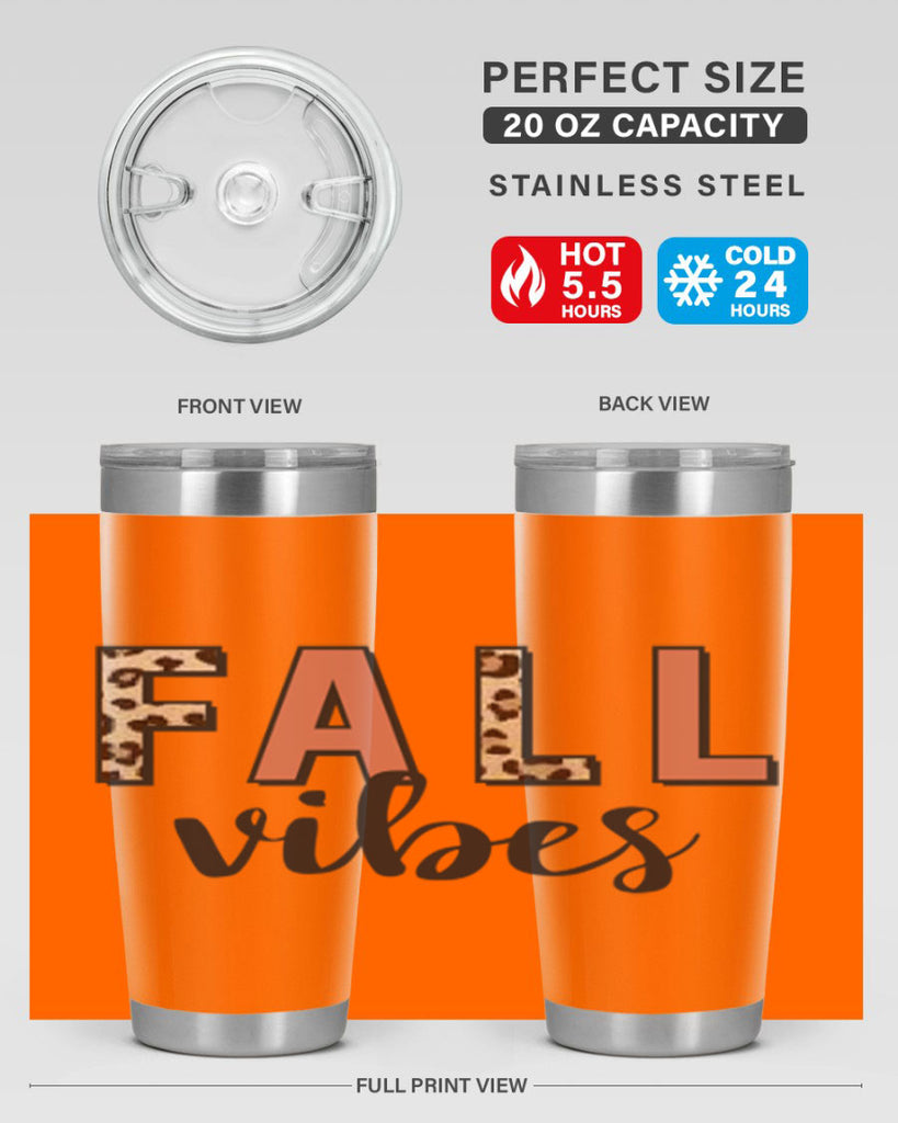 Fall Vibes 143#- fall- Tumbler